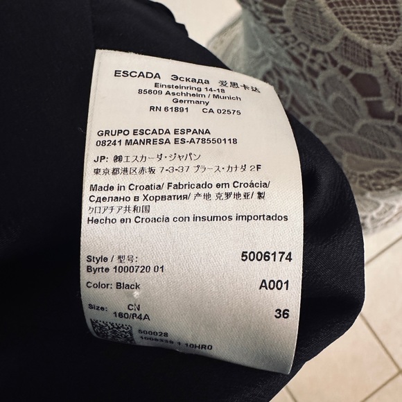 Escada Blazer 100% virgin wool - Picture 12 of 15